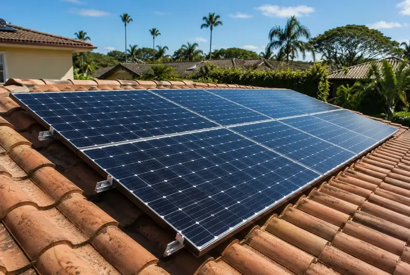 Installation de panneaux solaires à Assat